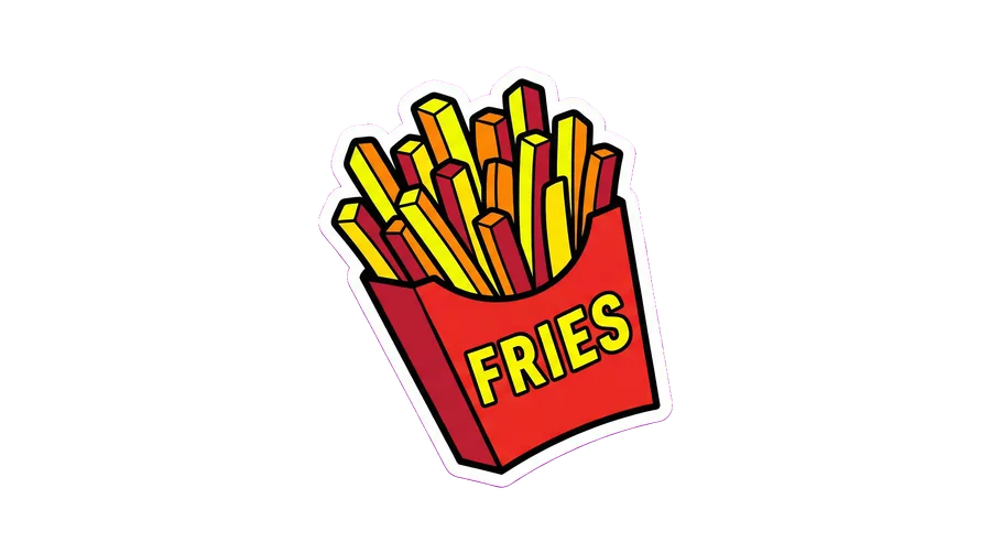 Crispy Fries and Sides at Pizza Palace Cafe