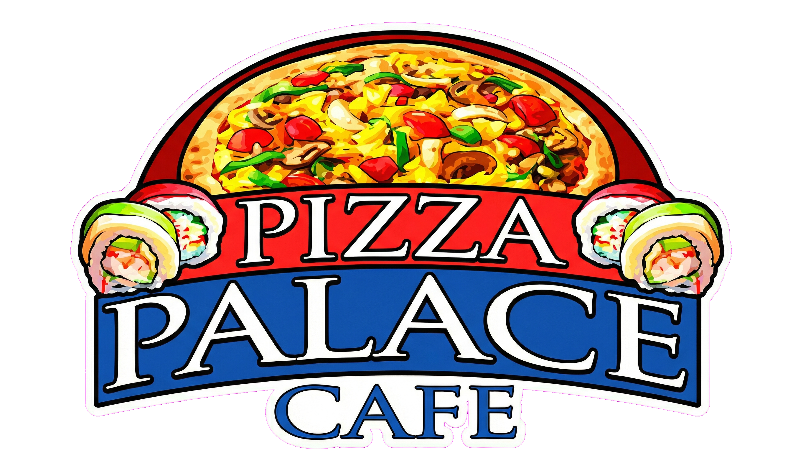 Pizza Palace Cafe Logo — Best Pizza in Queens Since 1977
